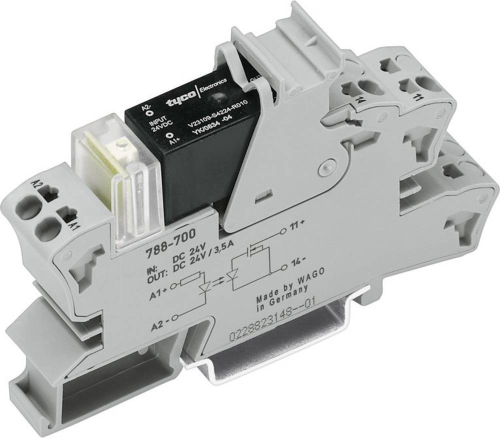 WAGO Halbleiterrelais 788-700 3.5A Schaltspannung (max.): 24 V/DC 1