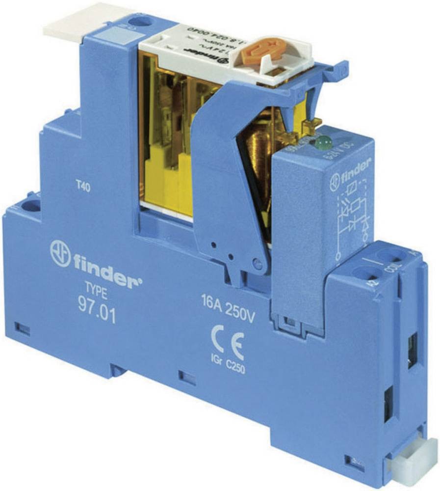Finder 4C.01.8.230.0060 Relaisbaustein Nennspannung: 230 V/AC
