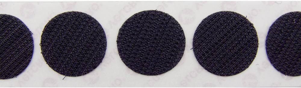 VELCRO E28802233011425 Klettpunkte á Aufkleben Haftteil (Ø) 22mm
