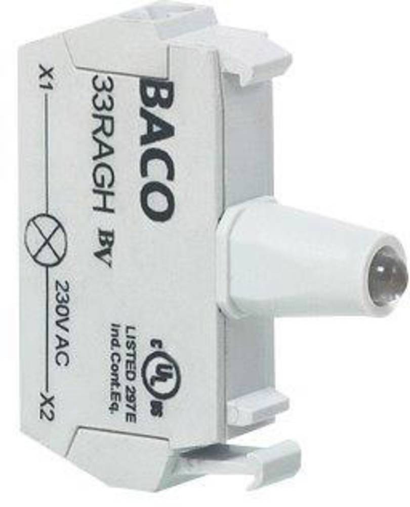 BACO 33RAGH LED-Element green 230 V/AC 1 pc(s)