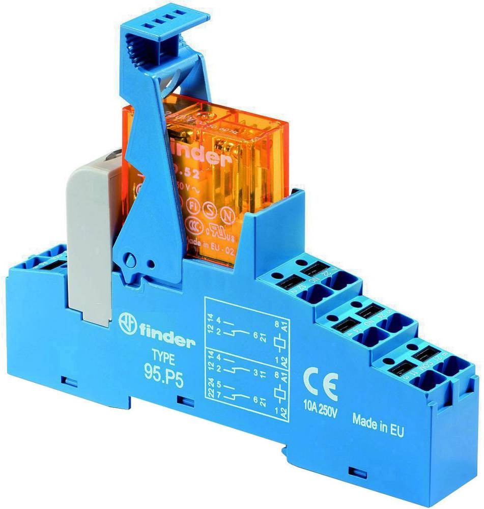 Finder 48.P5.7.012.0050 Relaisbaustein Nennspannung: 12 V/DC