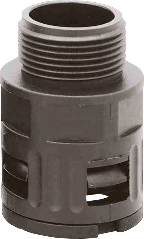 HELU 904831 HELUquick M Schlauchverschraubung Schwarz M40 Gerade 1St.