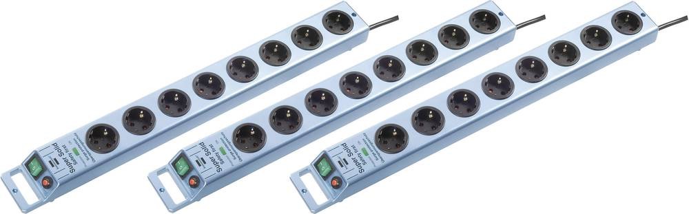 Brennenstuhl 1153340338-3 overvoltage protection-power strip 8fach