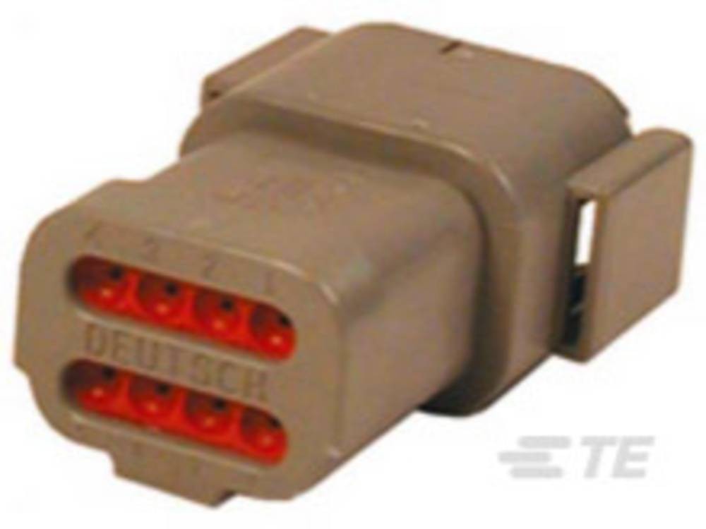 TE Connectivity Stiftcase-cable DTM Polzahl Gesamt 8 DTM04-08PA-E003