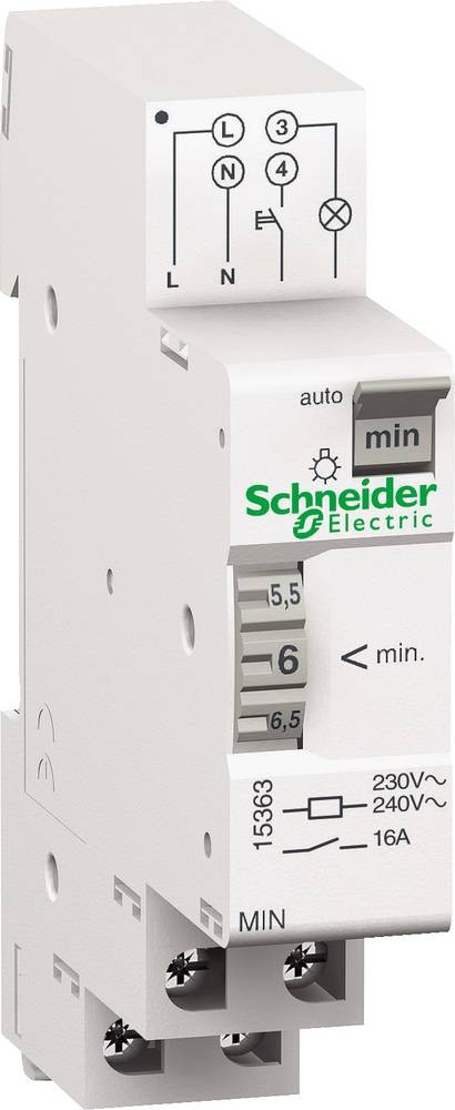 Schneider Electric 15363 Treppenlichtzeitschalter Hutschiene 230V