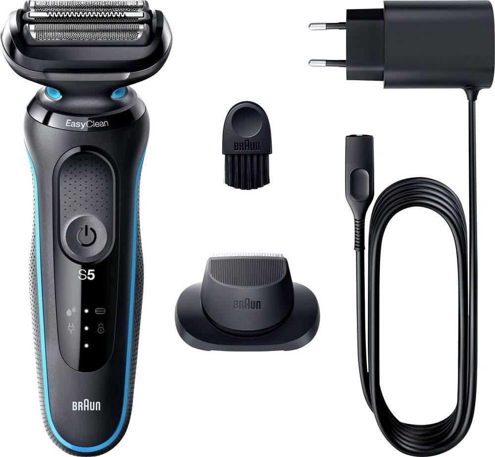 Braun Series 5 51-M1200s men's shaver Foil shaver Trimmer Black, Blue
