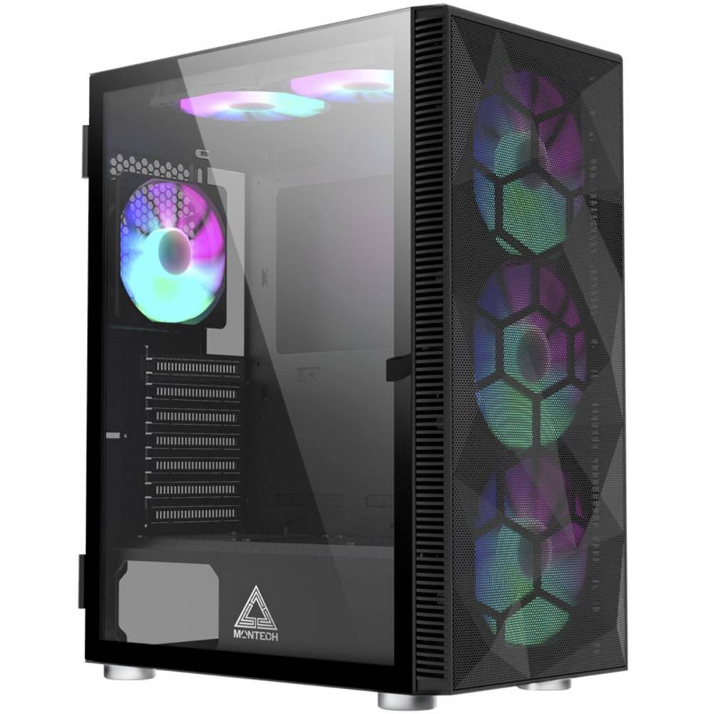 Montech X3 MESH Midi Tower Nero - Montech X3 MESH, Midi Tower, PC,