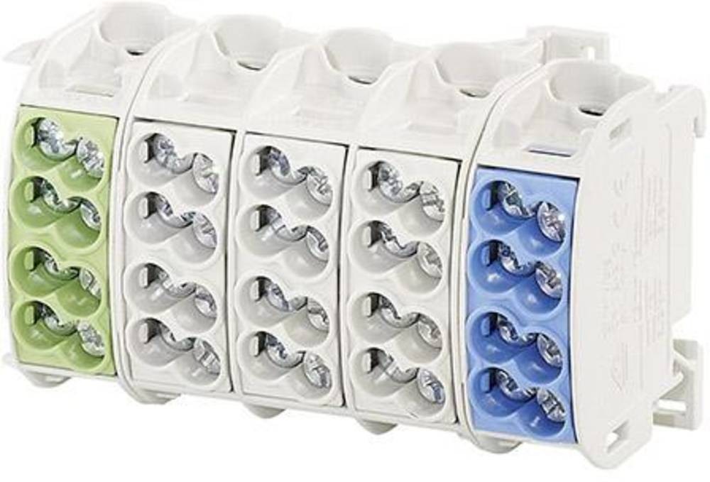Hensel 2600137 Hauptleitungsabzweigklemme 3-farbig 5polig Leiter-Typ =