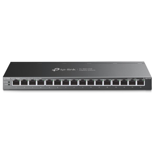 TP-Link TL-SG116P switch di rete Non gestito Gigabit Ethernet (10/100/