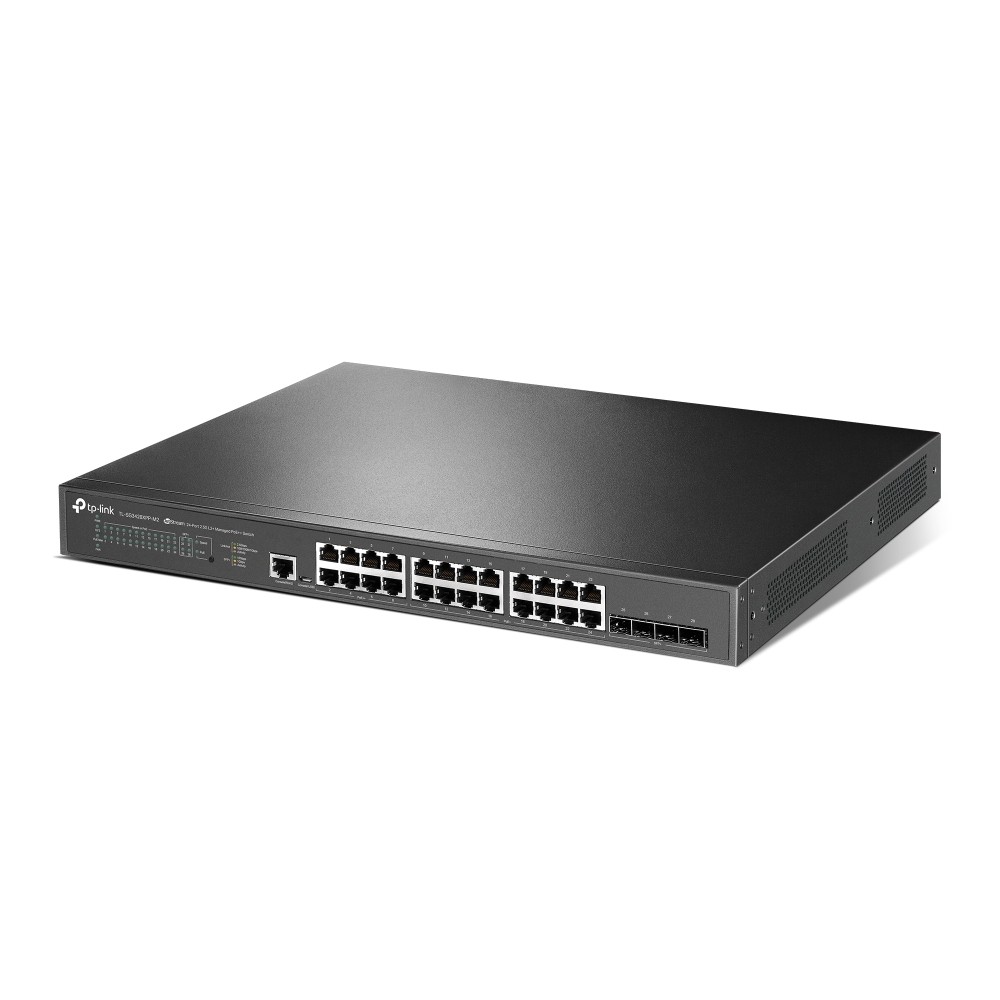 TP-Link Omada 24-Port 2.5GBASE-T and 4-Port 10GE SFP+ L2+ Managed