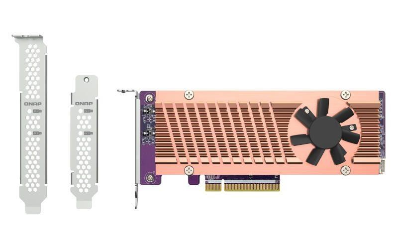 QNAP QM2-2P-384A interface cards/adapter Internal M.2 - QNAP QM2-2P-