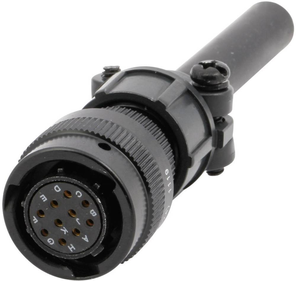 Amphenol 62IN 16A 14 19S/8A connecteur de fils Noir - Amphenol 62IN