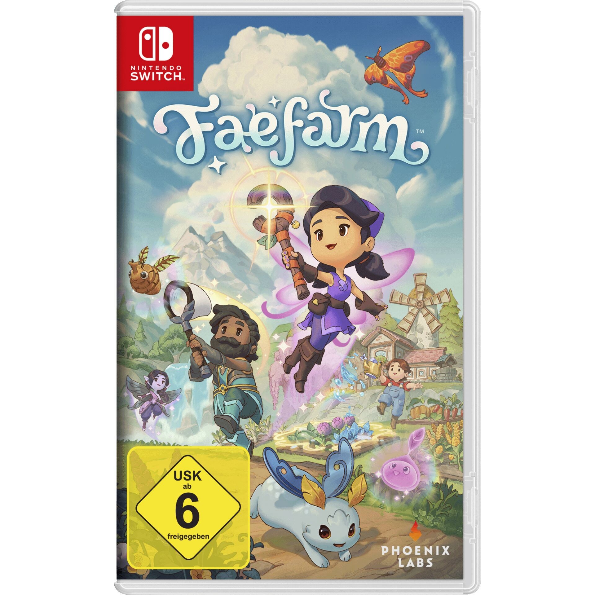 Nintendo Fae Farm Switch RPG Multiplayer E10+ PEGI 7