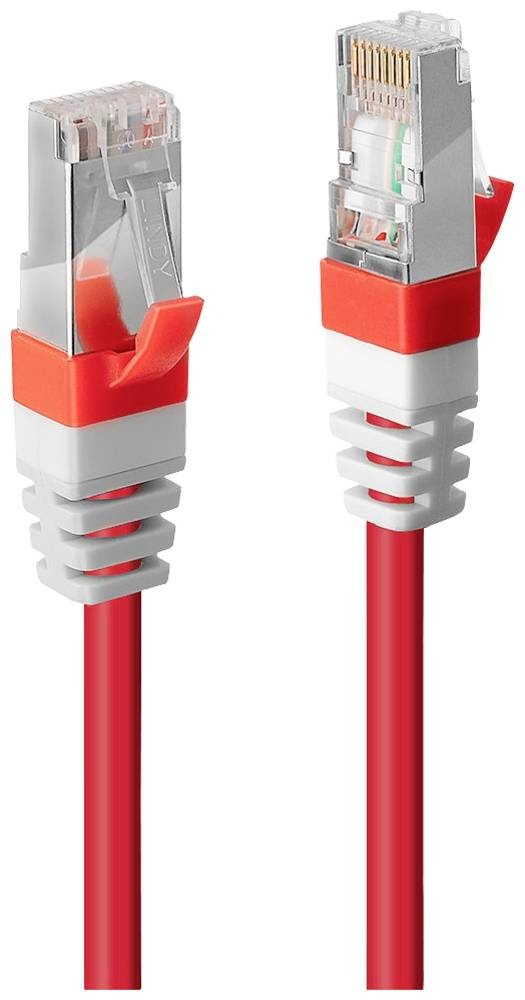 Lindy 45389 networking cable Red 7.5 m Cat6a S/FTP (S-STP) - Lindy