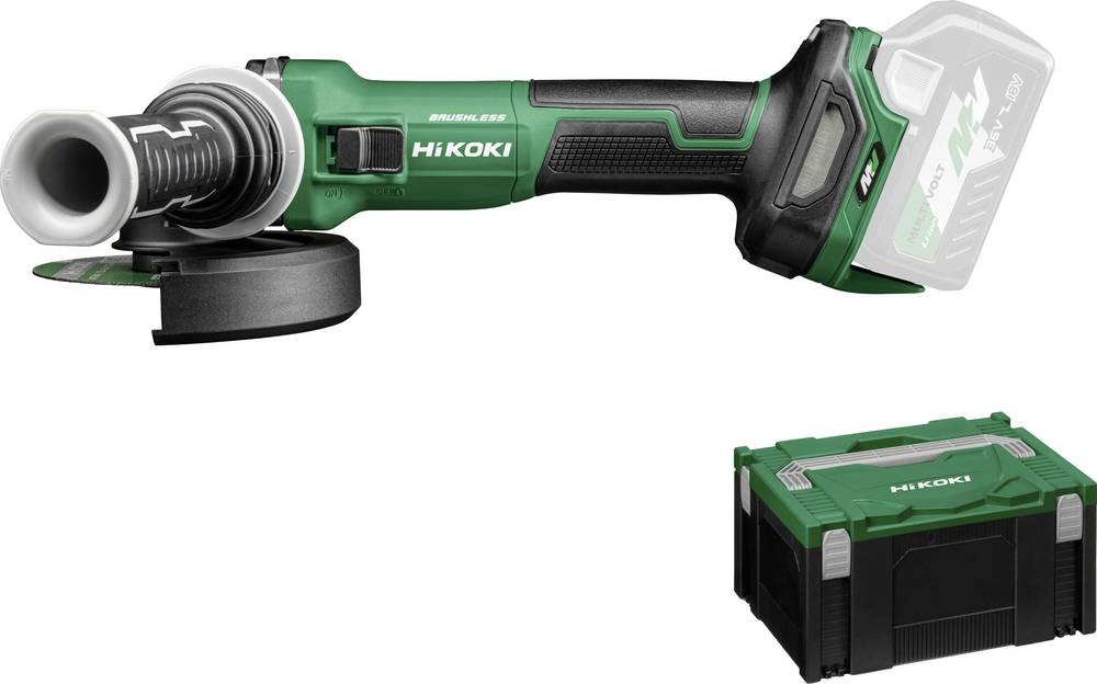 HiKOKI G3613DVEW2Z Akku-Winkelschleifer 125mm sin batería recargable,