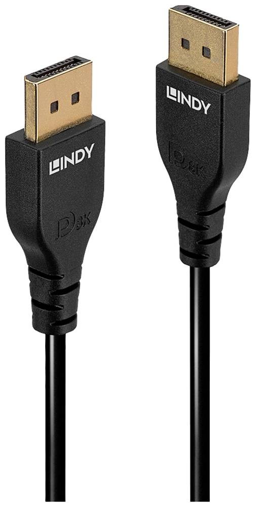 Lindy 3m Slim DisplayPort 1.4 Cable - Lindy 3m Slim DisplayPort 1.4