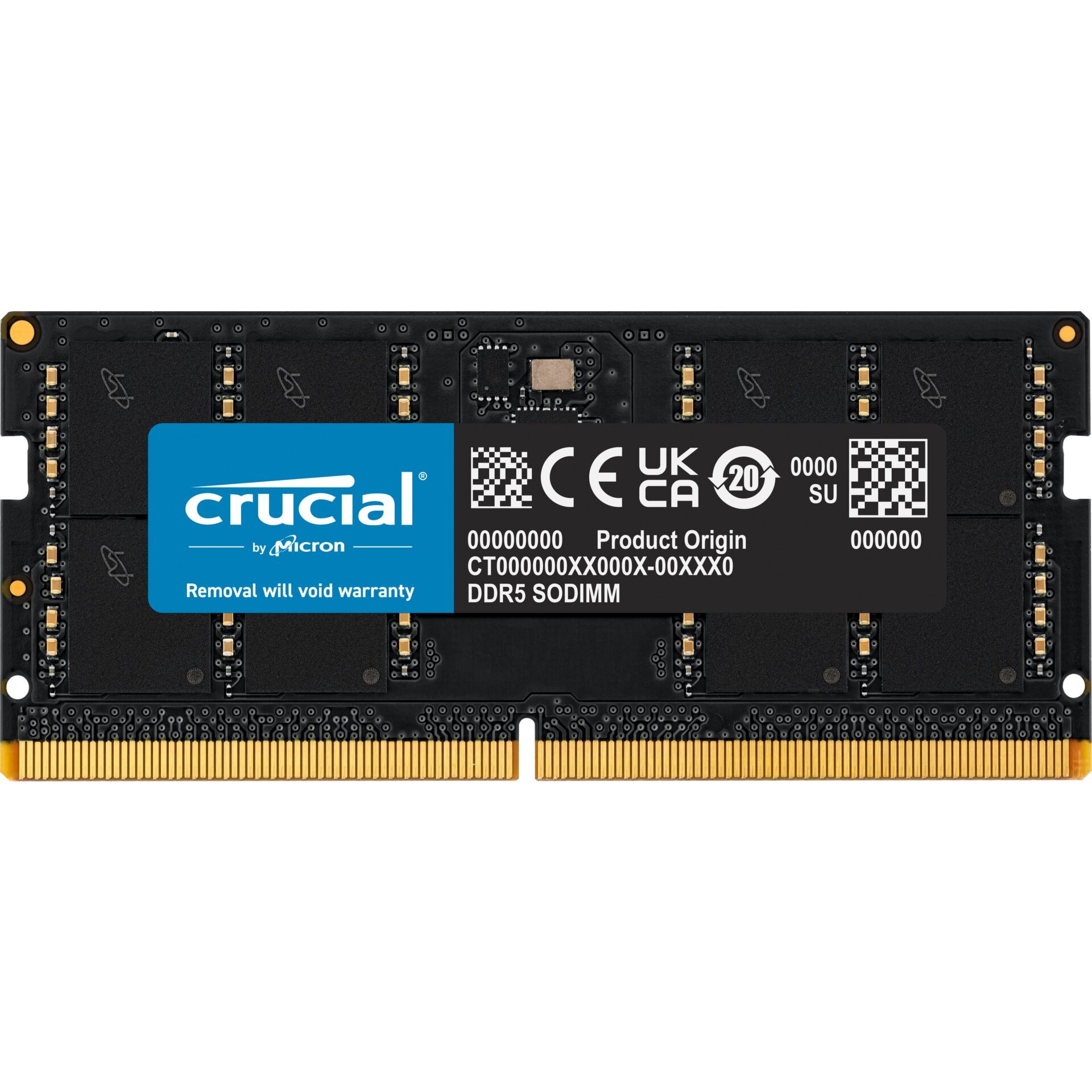 Crucial CT48G56C46S5 memory module 48 GB 1 x 48 GB DDR5 262-pin SO-