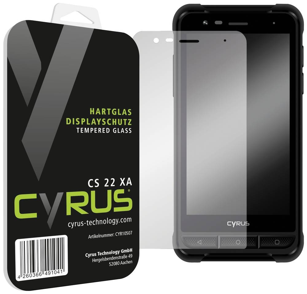 Cyrus Hartglas Displayschutzfolie für Cyrus CS22XA