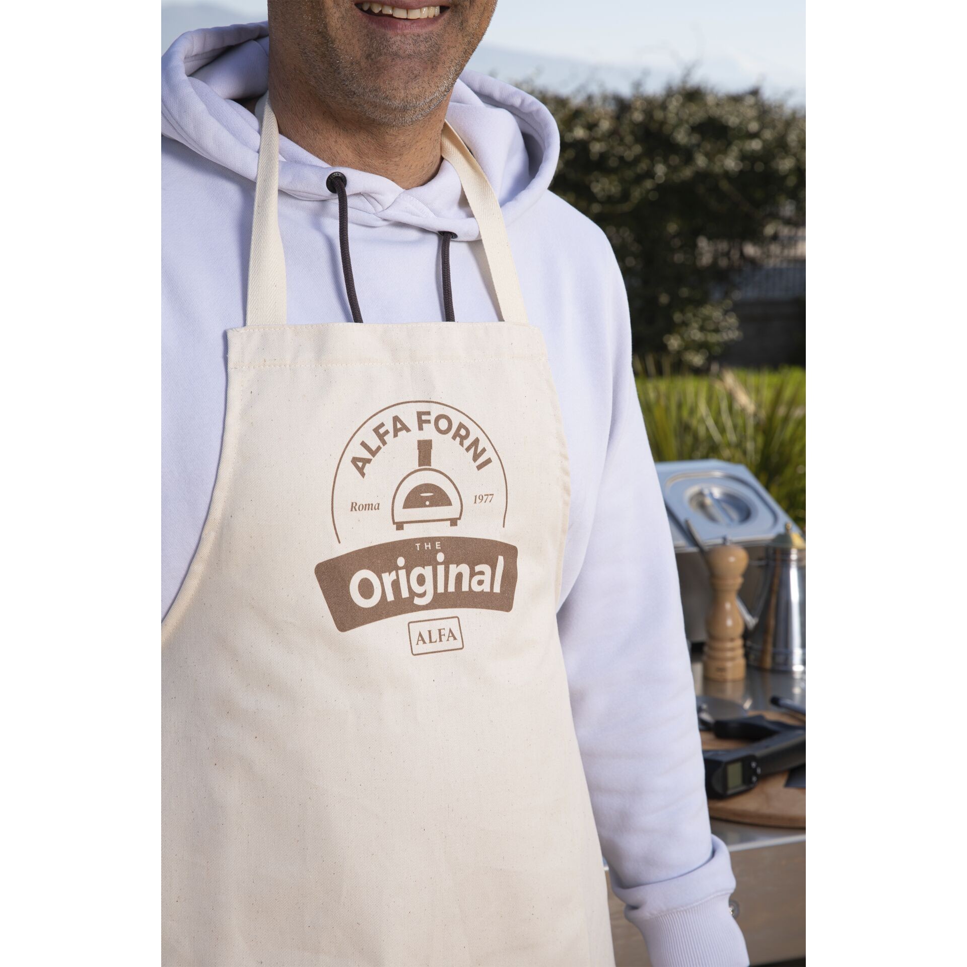 Alfa Forni Kochschürze Original Alfa Original Apron beige