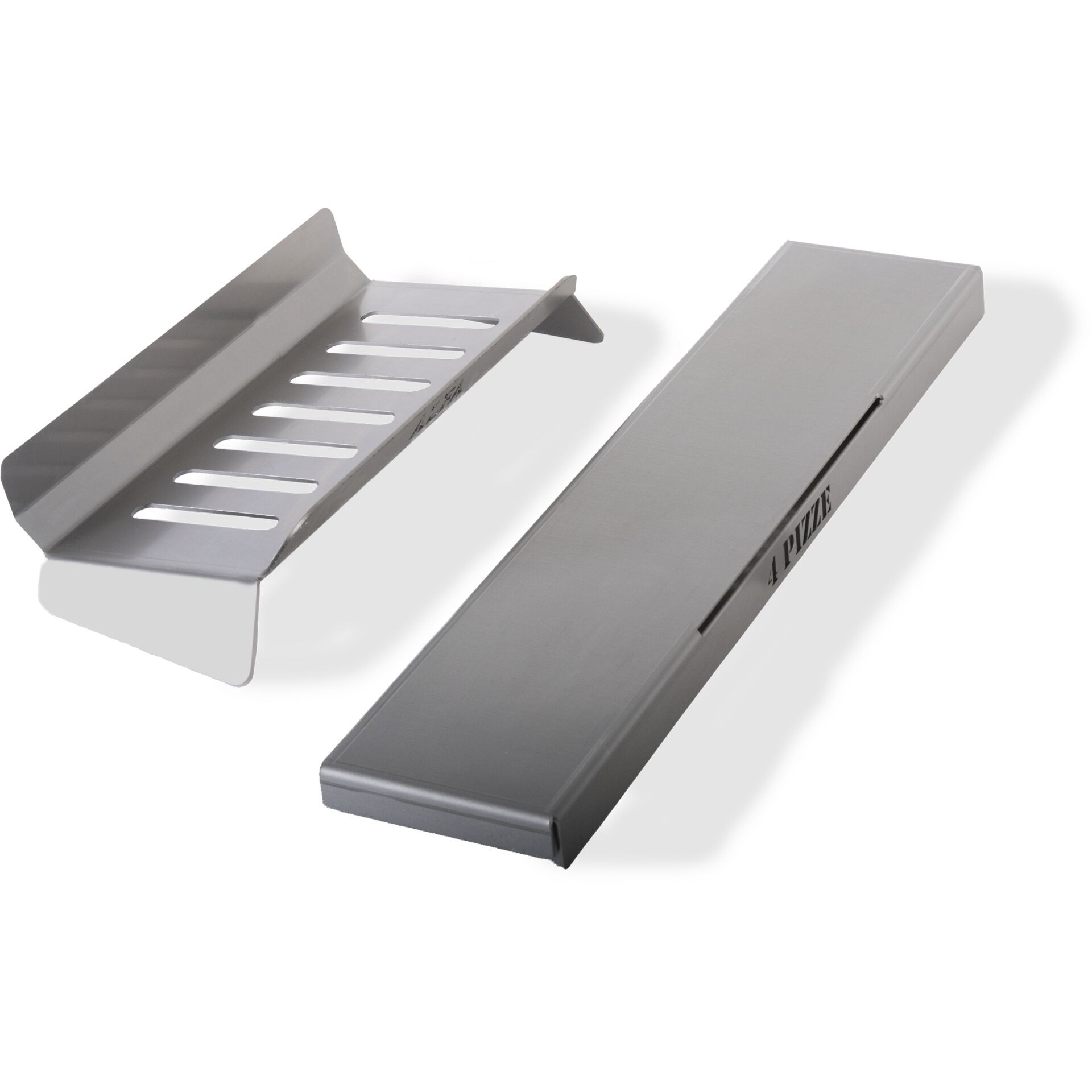 Alfa Forni Kit Hybrid 1 Pizza (Moderno) stainless steel