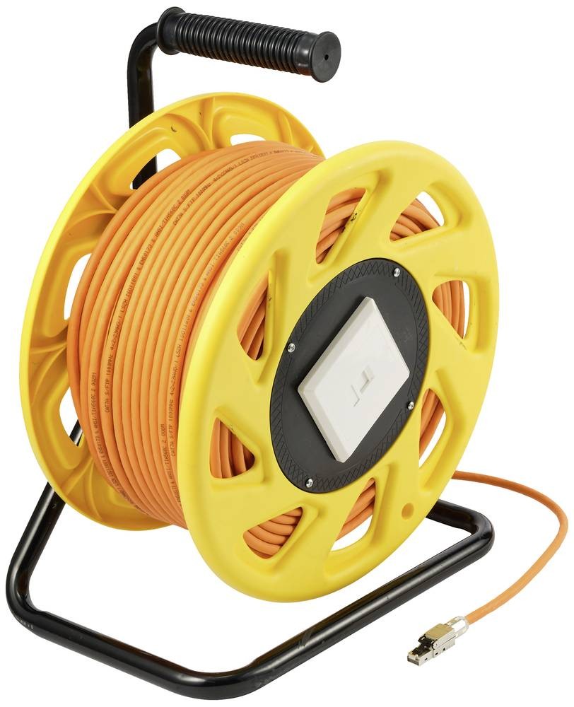 Renkforce RF-5264734 networking cable Orange 50 m Cat6a S/FTP (S-STP)