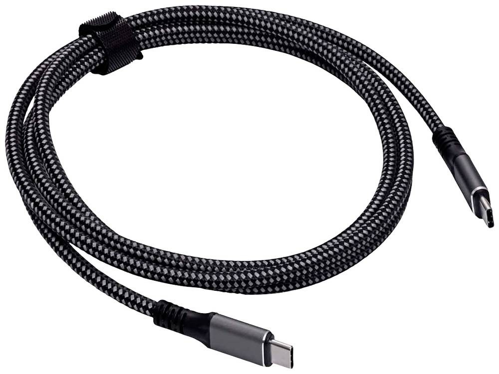 Akyga AK-USB-34 câble USB 1,5 m Thunderbolt 3 USB C Noir - Akyga AK-