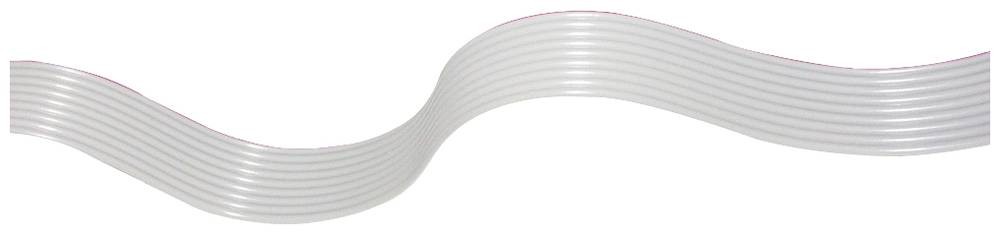Connfly DS1057-64A282R-76.5 Flachbandkabel Rastermaß: 1.27mm Grau 76.