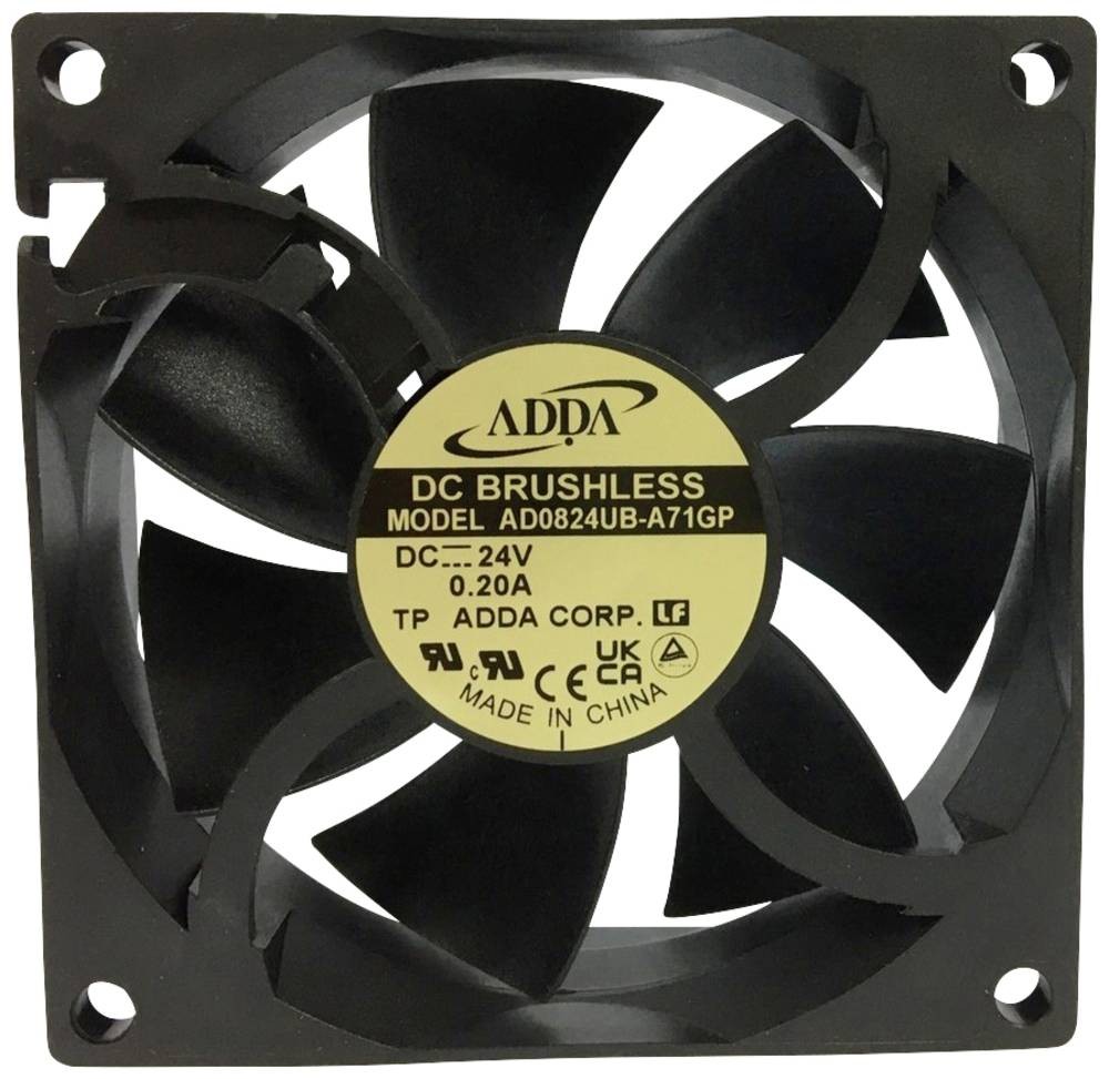 ADDA AD0824UB-A71GP Axialfan 24 V/DC (L x B x H) 80 x 80 x 25mm