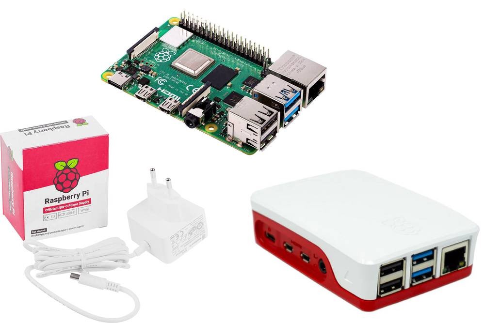 Raspberry Pi Essentials Kit 4 B 8GB 4 x 1.5GHz inkl. Netzteil, inkl.