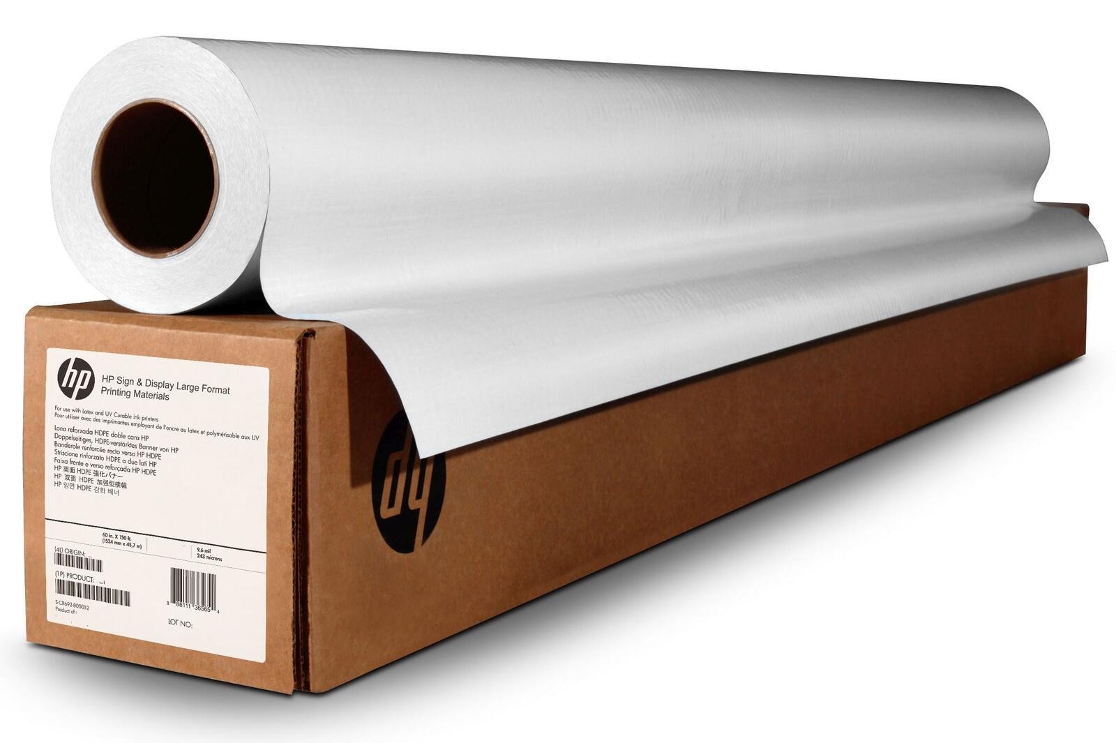 HP Universal Instant-dry Gloss -914 mm x 30.5 m (36 in x 100 ft)