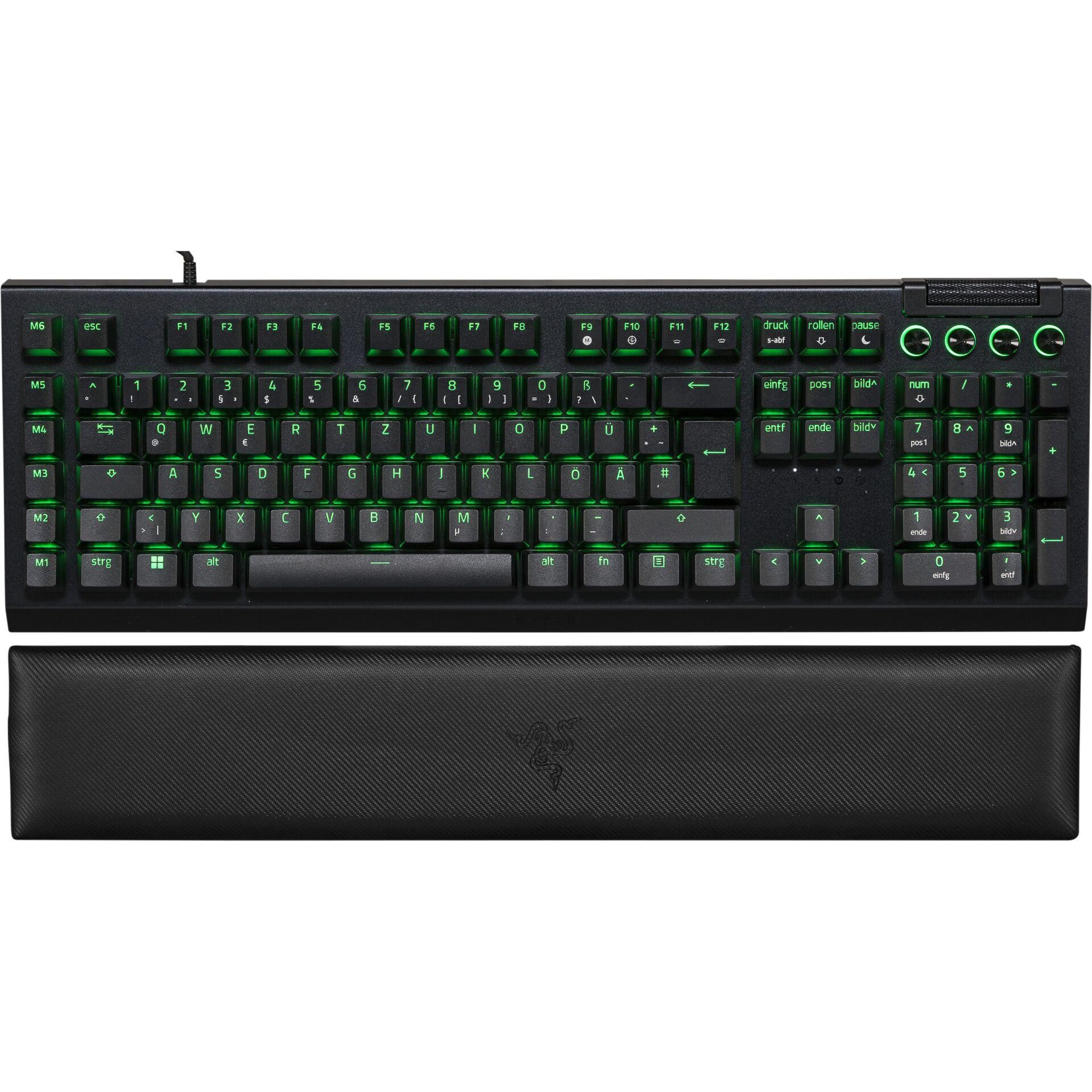 Razer BlackWidow V4 Mechanische Gaming-Tastatur mit Razer Chroma
