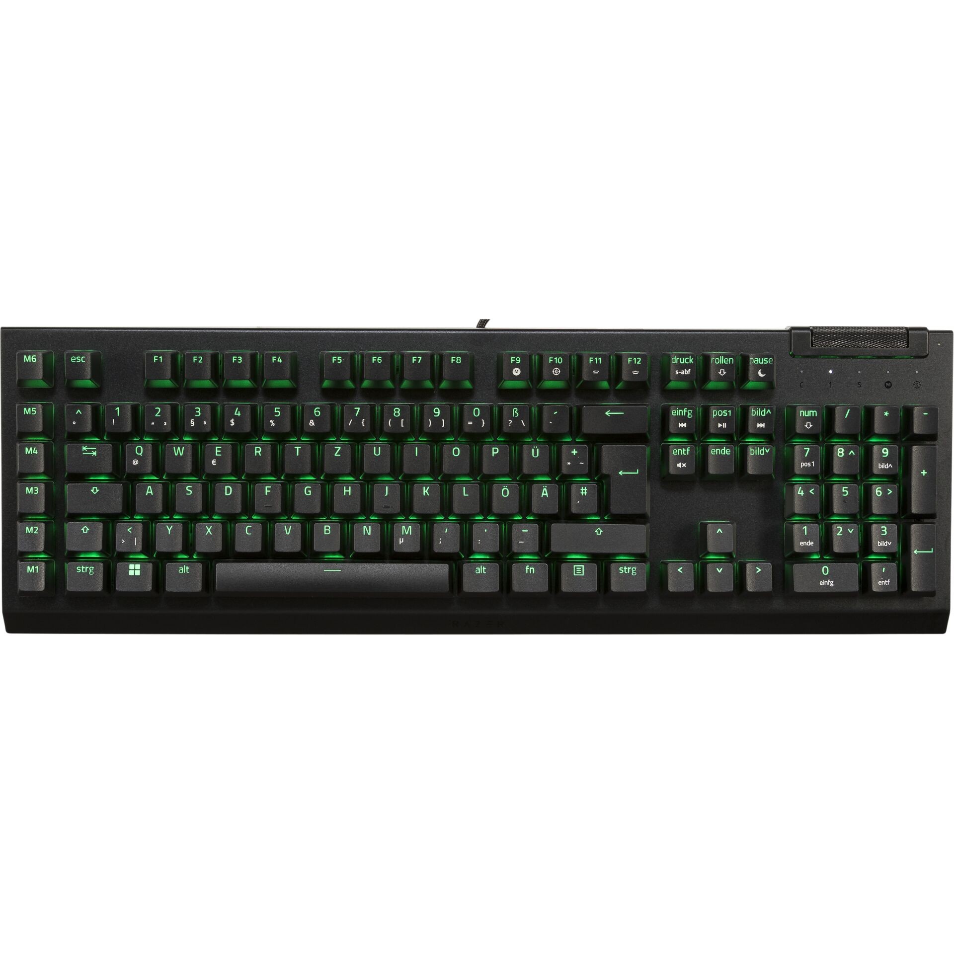 Razer BlackWidow V4 X Green Switches Tastatur