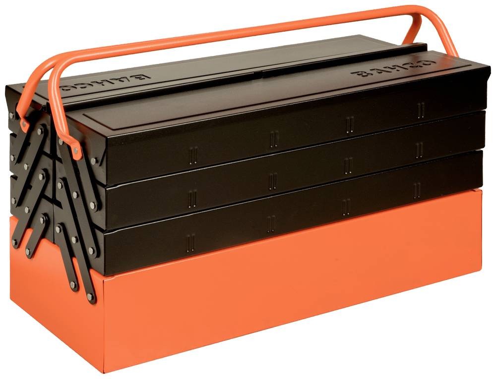 Bahco 1497MBF750 Werkzeugkasten unbestückt Metall black/Orange