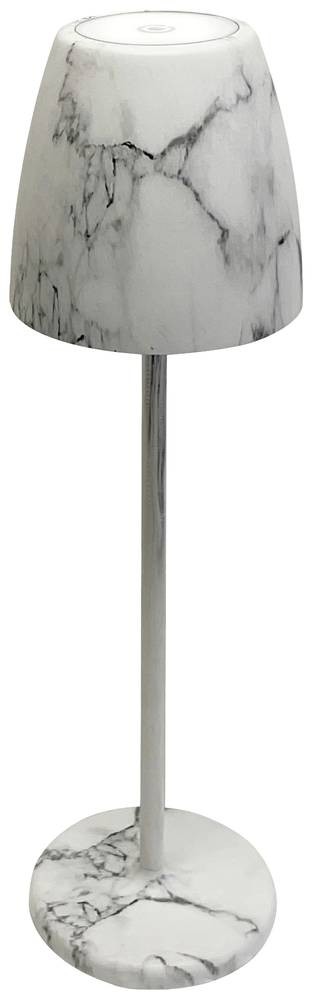 Megatron TAVOLA MT68056 Akku-Tischlampe LED 2W Marmor-Grau