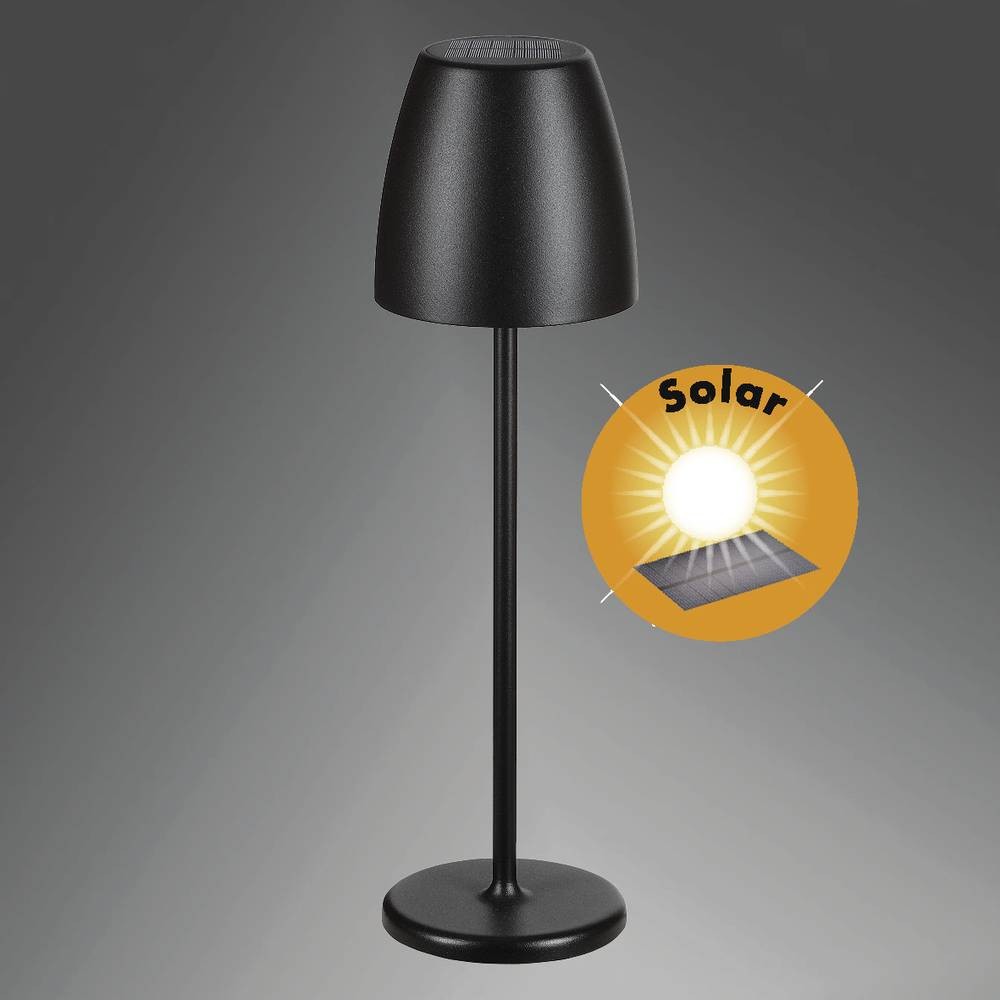 Megatron TAVOLA Solar MT68059 Akku-Tischlampe LED 2W black
