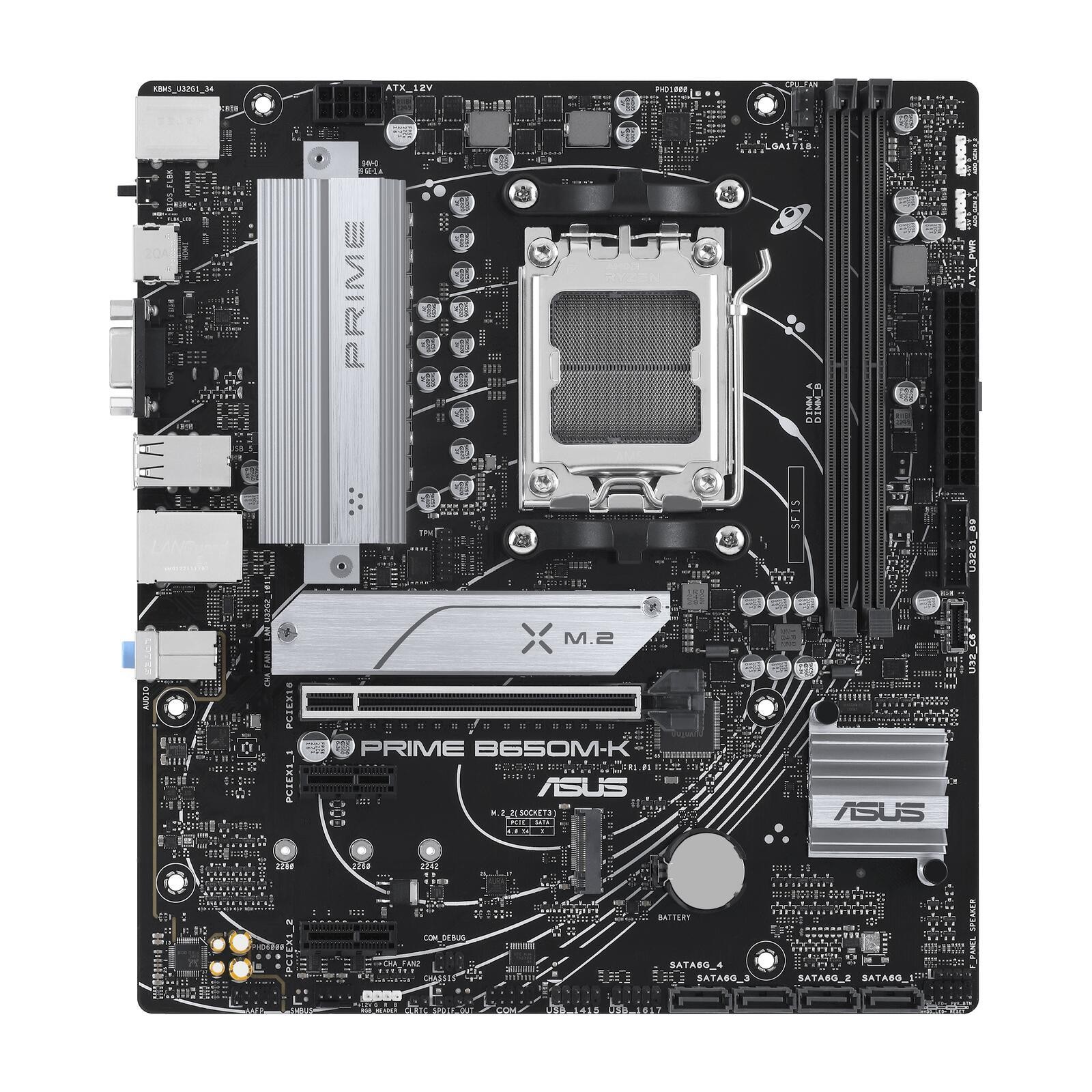 ASUS PRIME B650M-K AMD B650 Socket AM5 micro ATX - ASUS PRIME B650M-K,