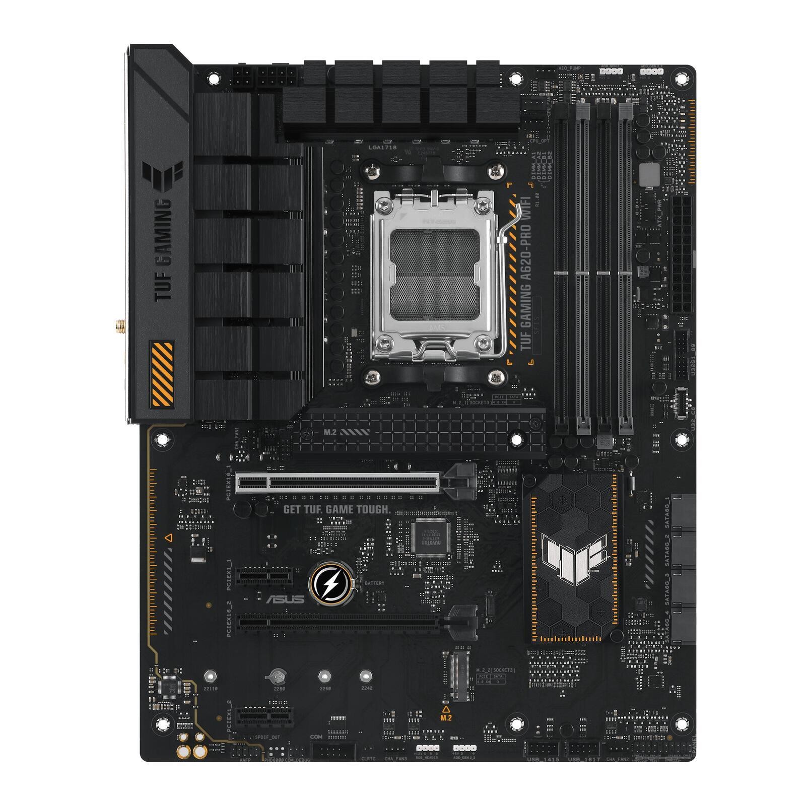 ASUS TUF GAMING A620-PRO WIFI AMD A620 Zócalo AM5 ATX - ASUS TUF