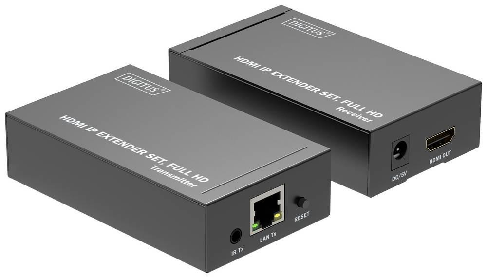 Digitus Set di estensione HDMI IP, Full HD - Digitus Set di