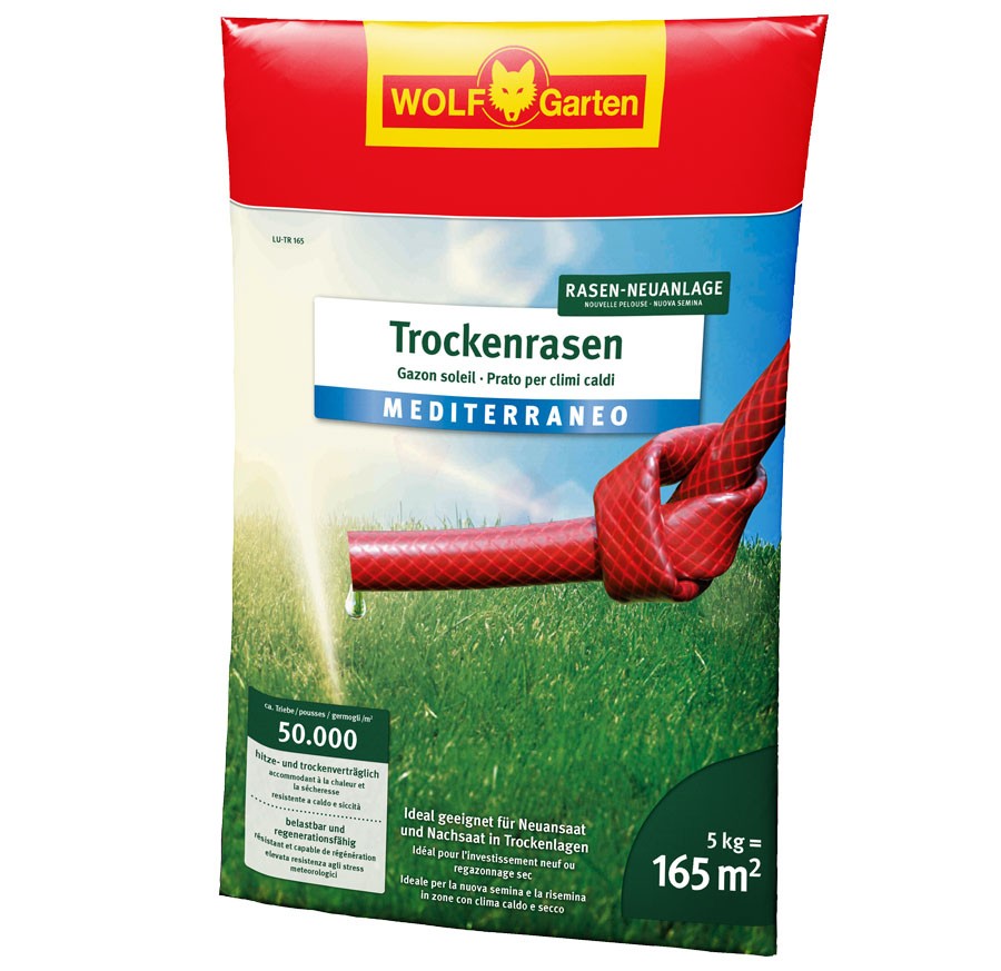WOLF-Garten LU-TR 165 MEDITERRANEO DRY LAWN - WOLF-Garten LU-TR 165