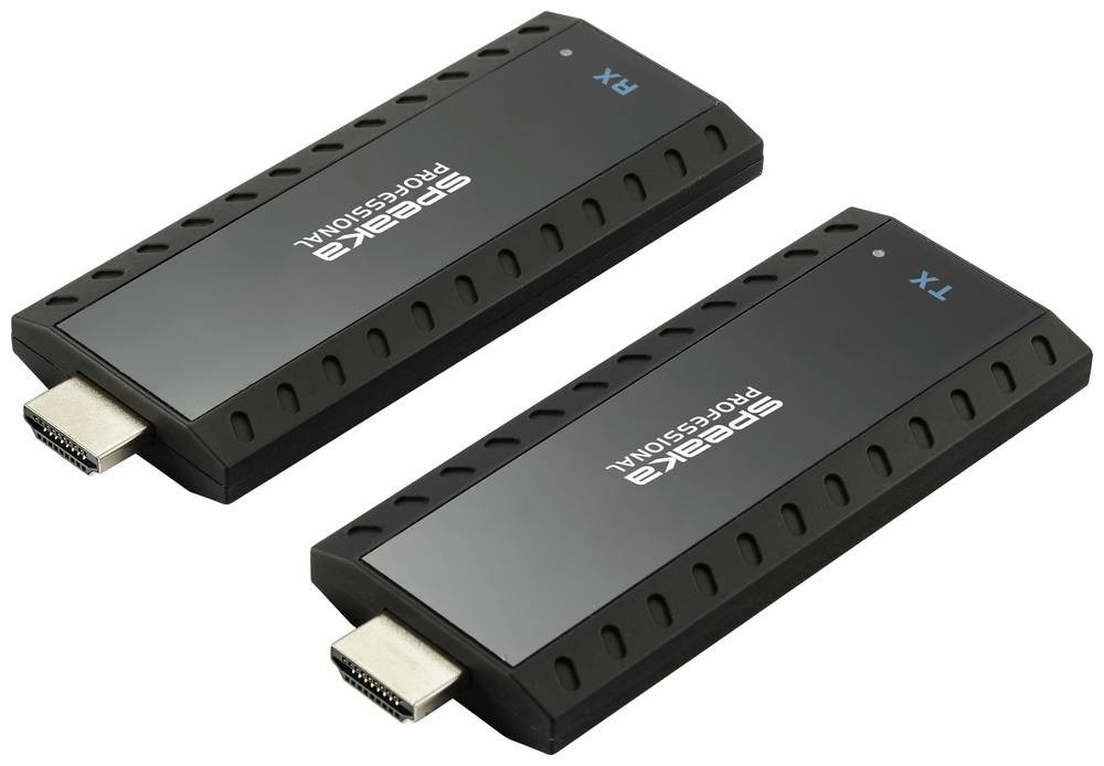 SpeaKa Professional HDMI HDMI-Funkübertragung (Set) über