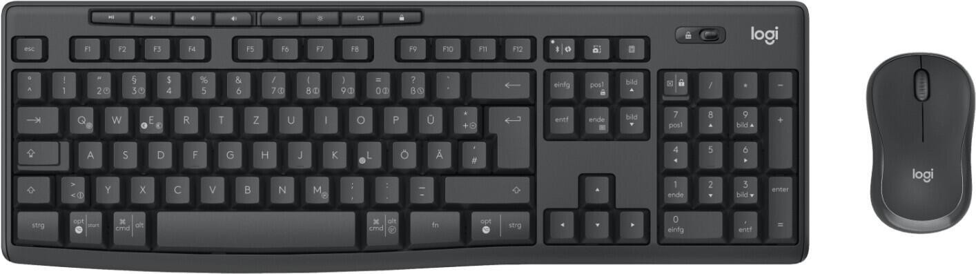 Logitech MK370 Combo Business, QWERTZ-Layout, graphit
