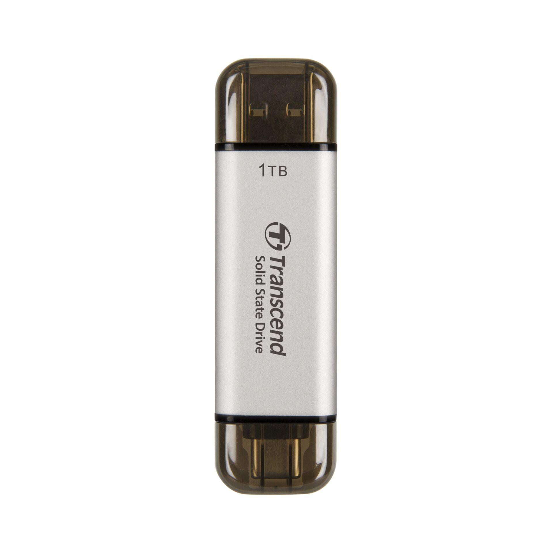 Transcend ESD310 1 To USB Type-A / USB Type-C Argent - Transcend