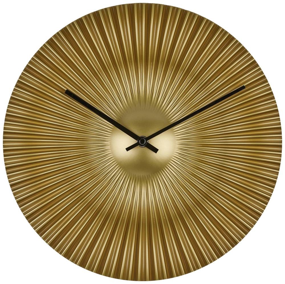 TFA Dostmann 60.3031.53 Quarz wall clock 33mm x 5mm x 33mm gold