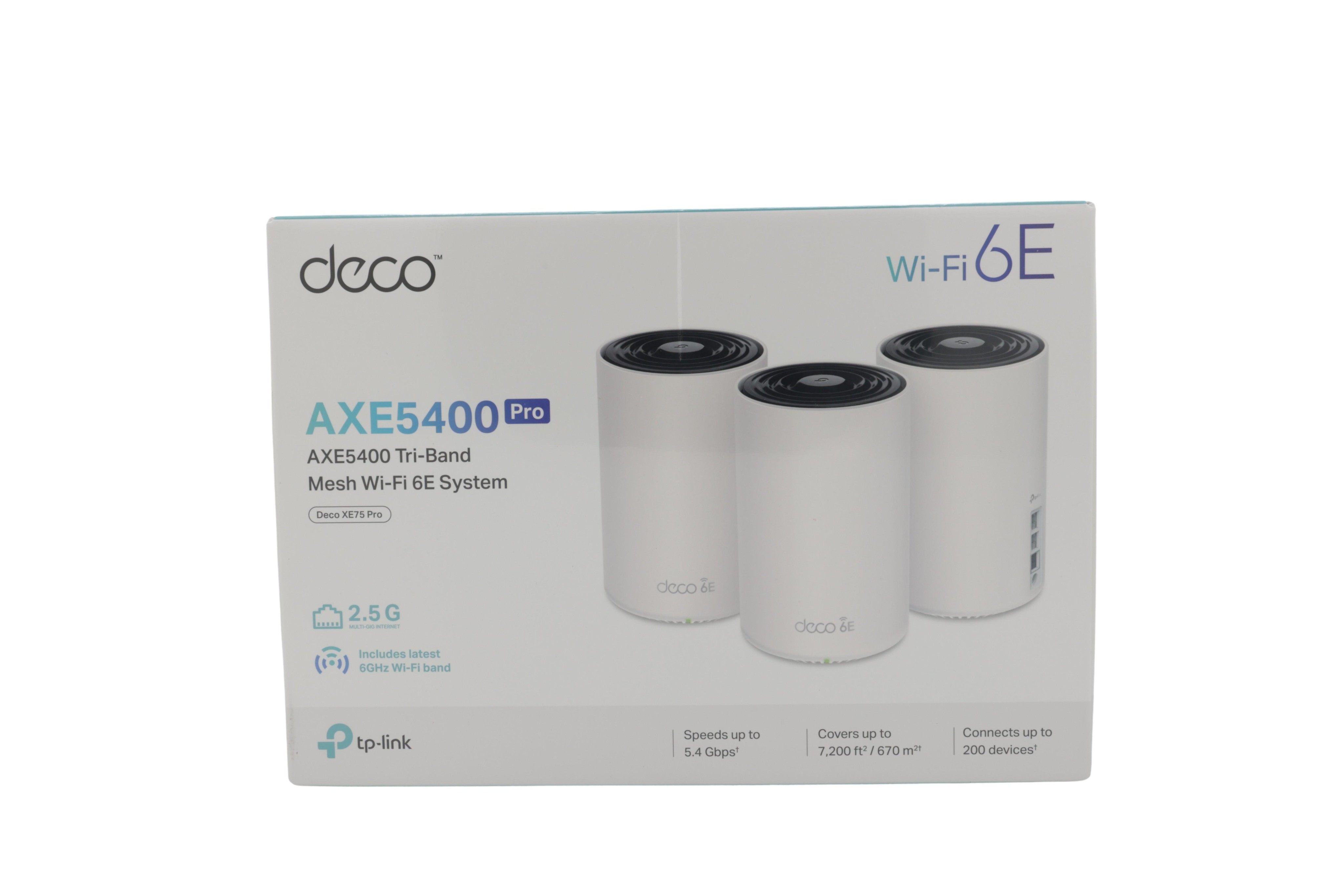 TP-Link AXE5400 Whole Home Mesh Wi-Fi 6E System(Tri-Band) - TP-Link