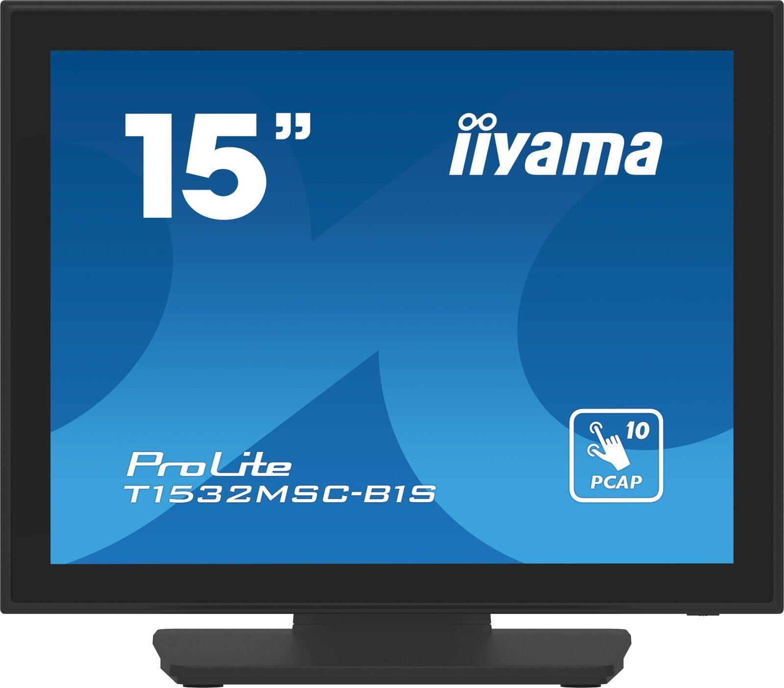 iiyama ProLite T1532MSC-B1S computer monitor 38.1 cm (15") 1024 x 768