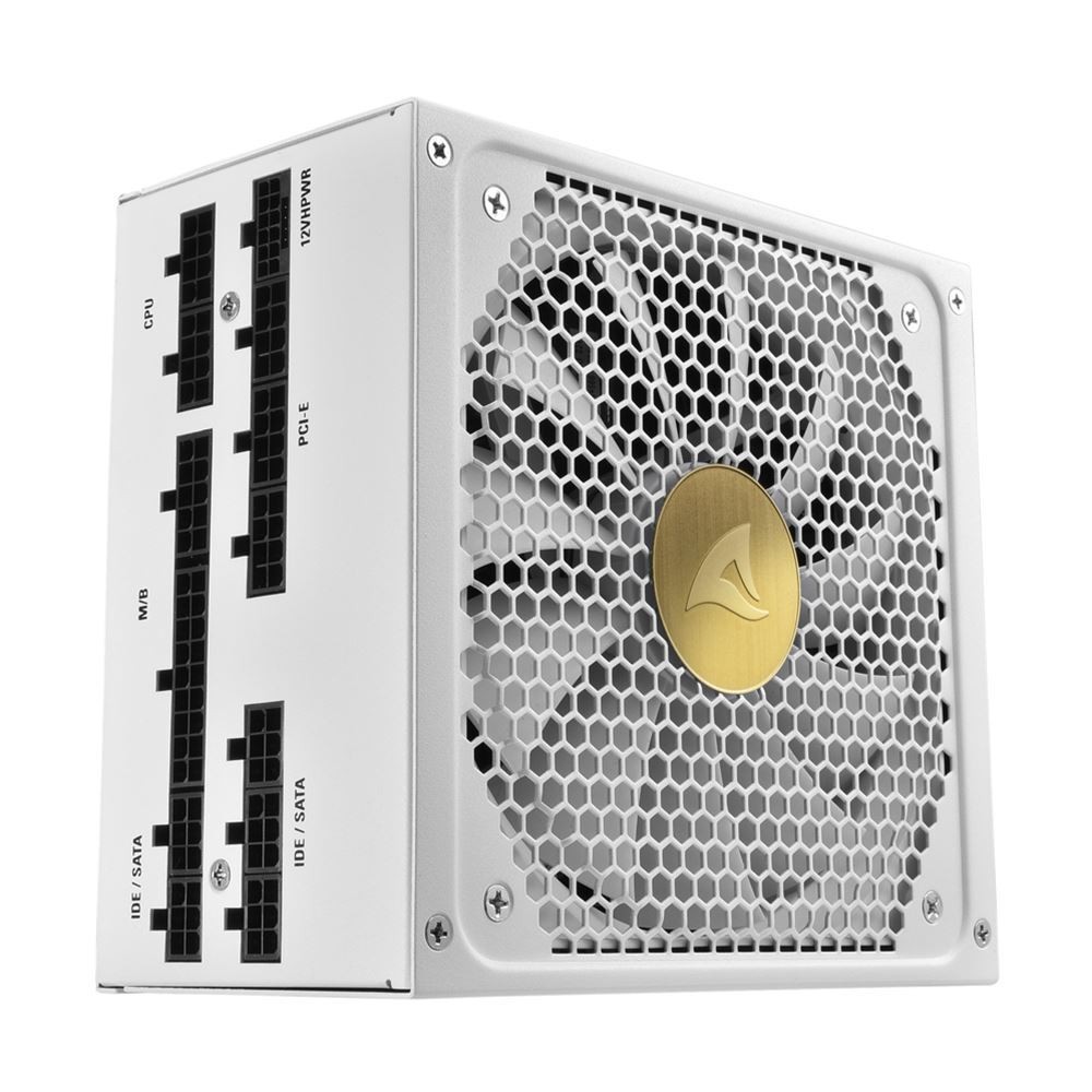 1000W Sharkoon REBEL P30 Gold 1000W ATX3.0 (wei, 1x 12VHPWR, 4x PCIe,