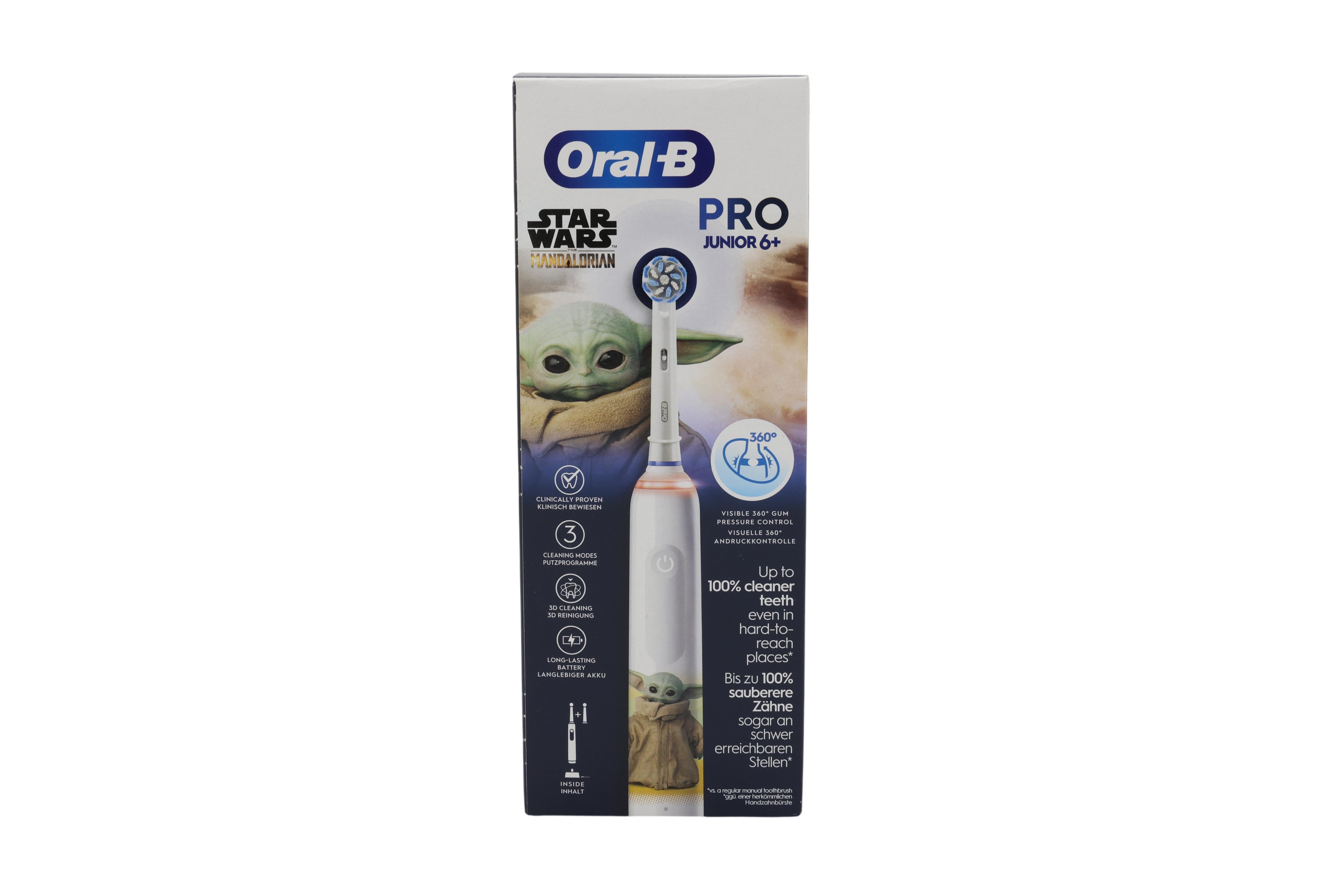 Braun Oral-B Junior Pro Grogu/Starwars Zahnbürste 957196