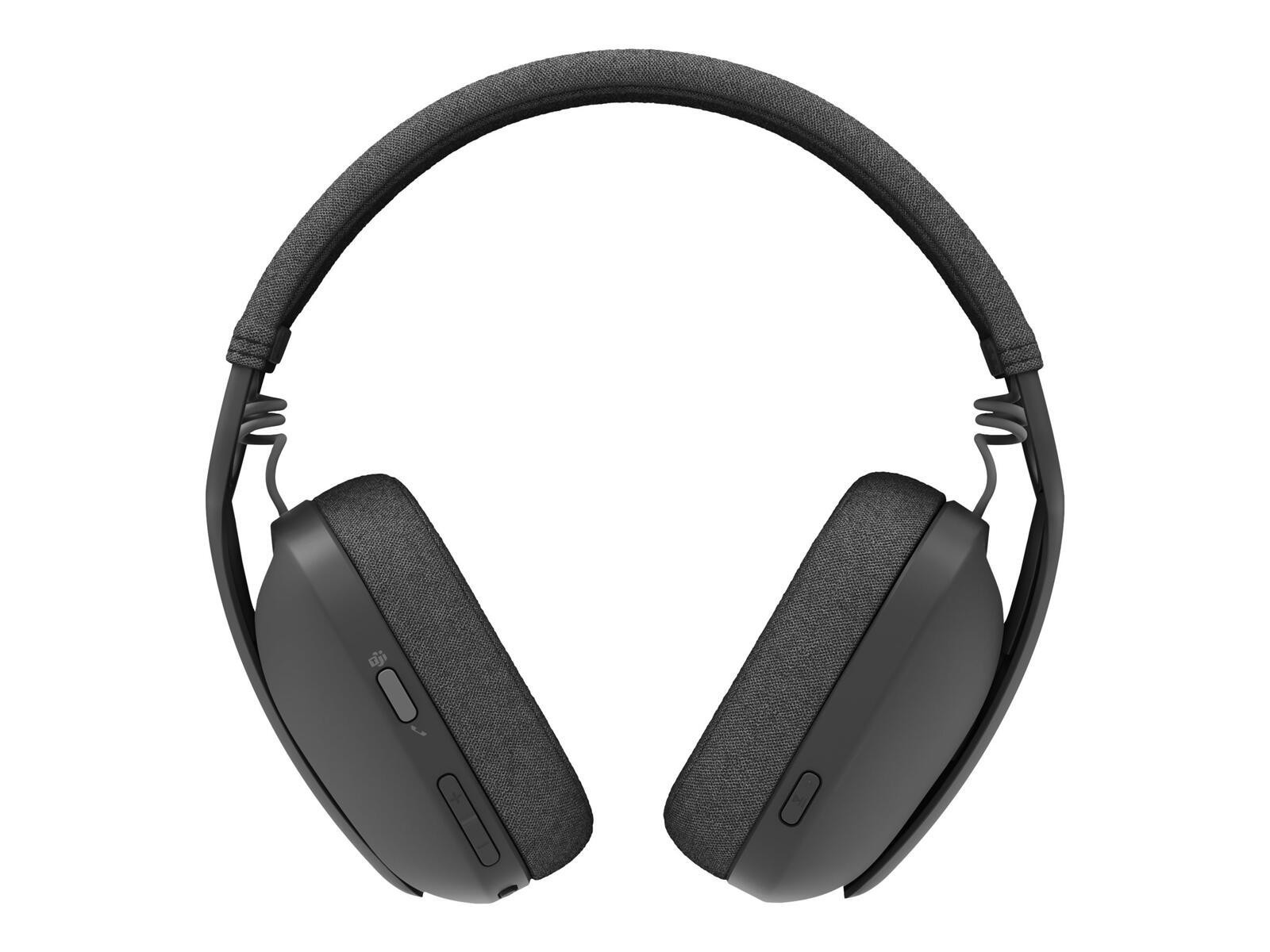 Logitech Zone Vibe Wireless Headset für Teams, USB-A/C graphit
