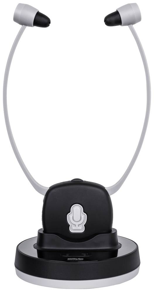 Silva Schneider DH 9600 In Ear Kopfhörer Funk Stereo Schwarz/Grau