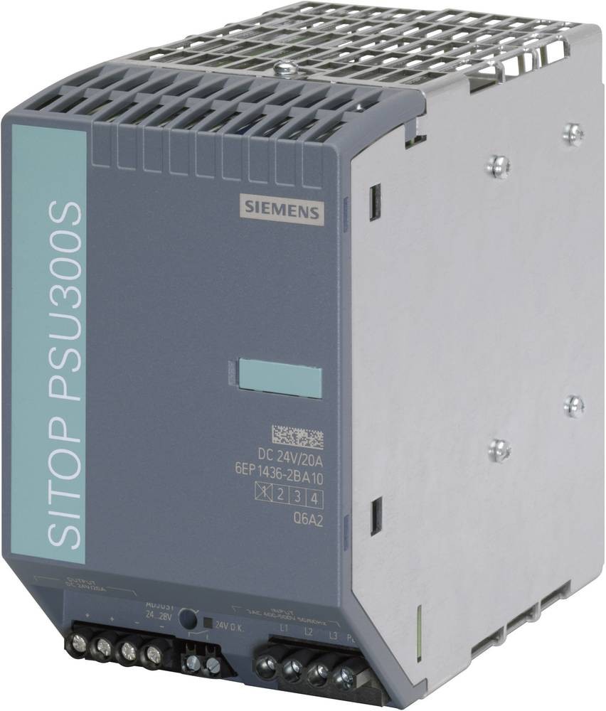 Siemens SITOP PSU300S/3AC/24VDC/20A - Siemens SITOP PSU300S/3AC/24VDC/